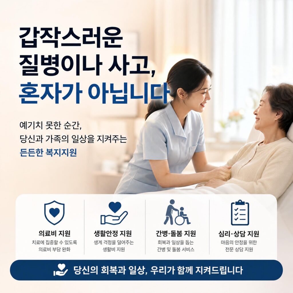 갑작스러운 질병이나 사고 썸네일