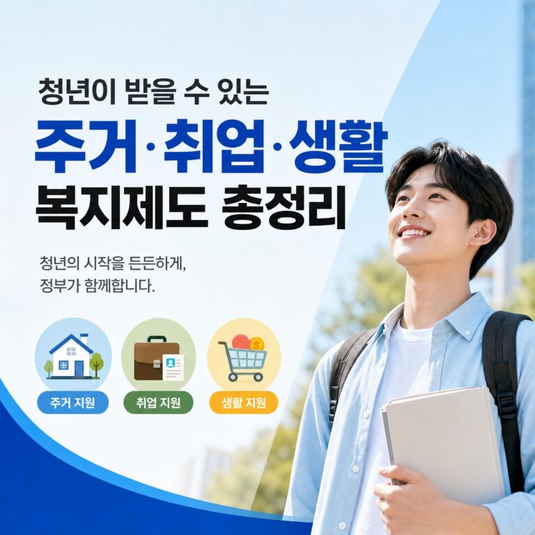 청년이 받을 수 있는 복지제도 썸네일