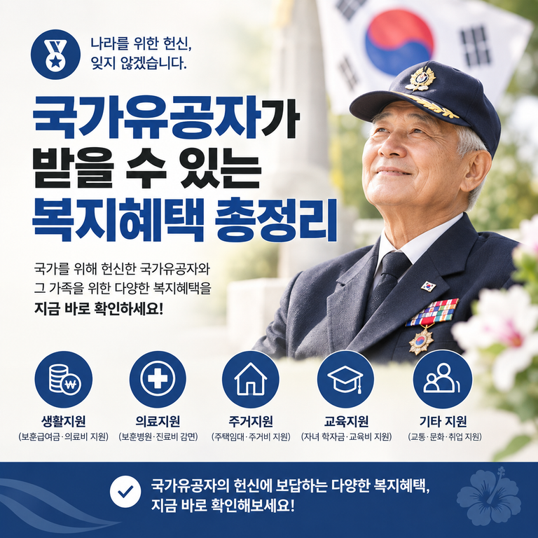 국가유공자 복지혜택 썸네일